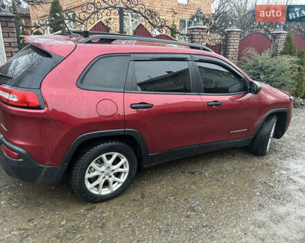 Красный Джип Чероки, объемом двигателя 2.36 л и пробегом 75 тыс. км за 15300 $, фото 3 на Automoto.ua