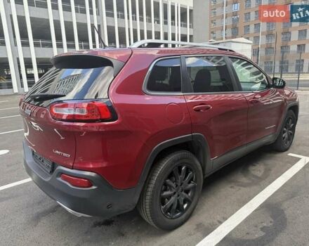 Красный Джип Чероки, объемом двигателя 3.24 л и пробегом 129 тыс. км за 15955 $, фото 7 на Automoto.ua