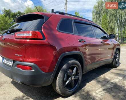 Красный Джип Чероки, объемом двигателя 2.36 л и пробегом 75 тыс. км за 15300 $, фото 14 на Automoto.ua