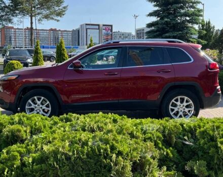 Красный Джип Чероки, объемом двигателя 2.4 л и пробегом 160 тыс. км за 12999 $, фото 3 на Automoto.ua