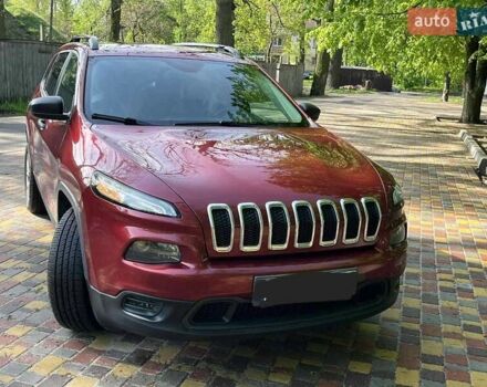 Червоний Джип Cherokee, об'ємом двигуна 2.36 л та пробігом 180 тис. км за 13300 $, фото 3 на Automoto.ua