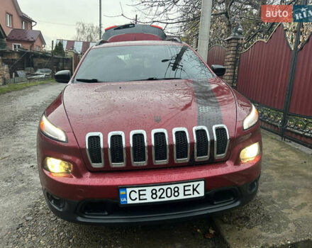 Красный Джип Чероки, объемом двигателя 2.36 л и пробегом 75 тыс. км за 15300 $, фото 2 на Automoto.ua