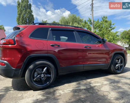 Красный Джип Чероки, объемом двигателя 2.36 л и пробегом 75 тыс. км за 15300 $, фото 12 на Automoto.ua