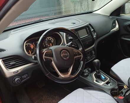 Красный Джип Чероки, объемом двигателя 2.4 л и пробегом 127 тыс. км за 12000 $, фото 5 на Automoto.ua