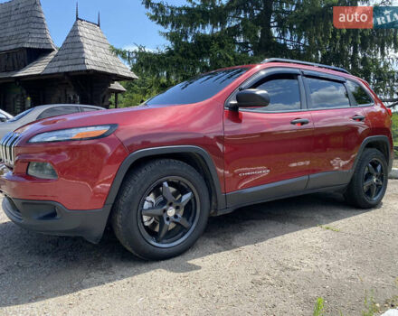 Червоний Джип Cherokee, об'ємом двигуна 2.36 л та пробігом 70 тис. км за 15700 $, фото 13 на Automoto.ua