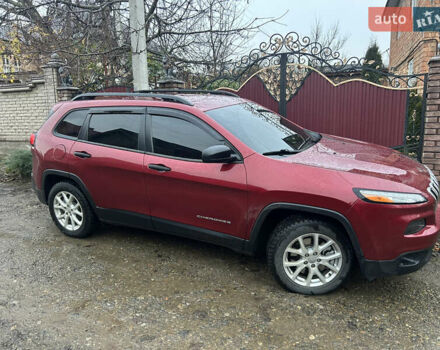 Красный Джип Чероки, объемом двигателя 2.36 л и пробегом 75 тыс. км за 15300 $, фото 5 на Automoto.ua