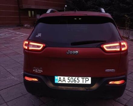 Красный Джип Чероки, объемом двигателя 2.4 л и пробегом 127 тыс. км за 12000 $, фото 3 на Automoto.ua