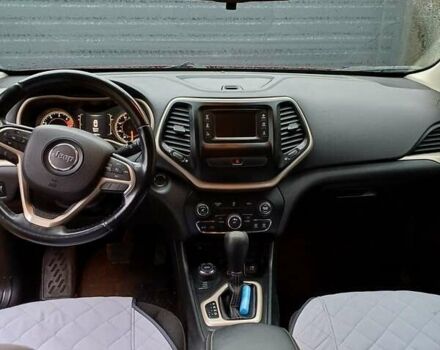 Красный Джип Чероки, объемом двигателя 2.4 л и пробегом 127 тыс. км за 12000 $, фото 4 на Automoto.ua
