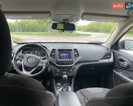 Красный Джип Чероки, объемом двигателя 2.36 л и пробегом 160 тыс. км за 13500 $, фото 5 на Automoto.ua