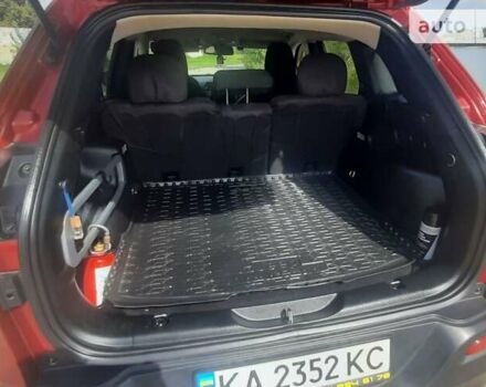 Красный Джип Чероки, объемом двигателя 2.4 л и пробегом 130 тыс. км за 14300 $, фото 9 на Automoto.ua