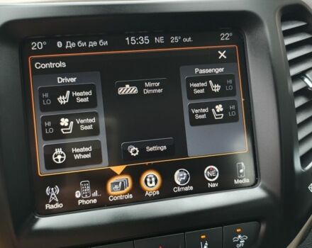 Красный Джип Чероки, объемом двигателя 3.2 л и пробегом 145 тыс. км за 15000 $, фото 19 на Automoto.ua