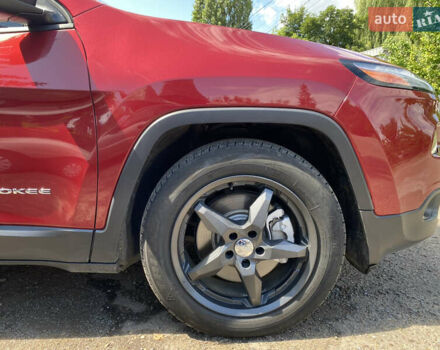 Красный Джип Чероки, объемом двигателя 2.36 л и пробегом 75 тыс. км за 15300 $, фото 24 на Automoto.ua