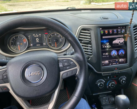 Красный Джип Чероки, объемом двигателя 2.36 л и пробегом 75 тыс. км за 15300 $, фото 25 на Automoto.ua