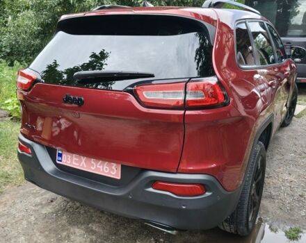 Красный Джип Чероки, объемом двигателя 3.2 л и пробегом 145 тыс. км за 15000 $, фото 5 на Automoto.ua