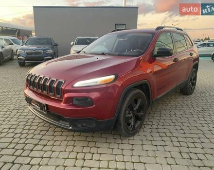 Джип Чероки 2016 в Львове на Automoto.ua Красный Джип Чероки, объемом двигателя 2.36 л и пробегом 106 тыс. км за 12600 $, фото 2 на Automoto.ua