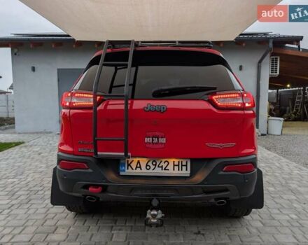 Красный Джип Чероки, объемом двигателя 3.24 л и пробегом 58 тыс. км за 22999 $, фото 4 на Automoto.ua