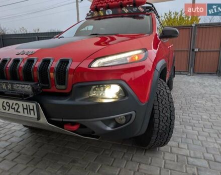 Красный Джип Чероки, объемом двигателя 3.24 л и пробегом 58 тыс. км за 22999 $, фото 5 на Automoto.ua
