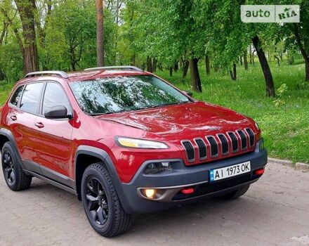 Червоний Джип Cherokee, об'ємом двигуна 3.24 л та пробігом 131 тис. км за 17000 $, фото 10 на Automoto.ua