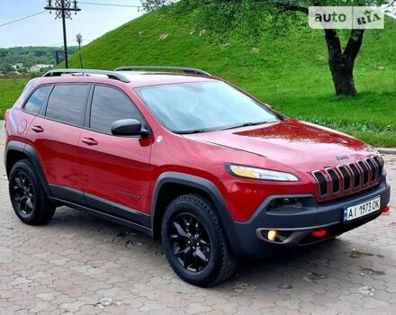 Червоний Джип Cherokee, об'ємом двигуна 3.24 л та пробігом 131 тис. км за 17000 $, фото 8 на Automoto.ua