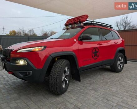 Красный Джип Чероки, объемом двигателя 3.24 л и пробегом 58 тыс. км за 22999 $, фото 9 на Automoto.ua