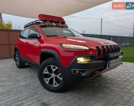 Красный Джип Чероки, объемом двигателя 3.24 л и пробегом 58 тыс. км за 22999 $, фото 6 на Automoto.ua
