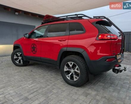 Красный Джип Чероки, объемом двигателя 3.24 л и пробегом 58 тыс. км за 22999 $, фото 7 на Automoto.ua