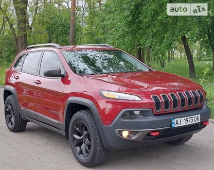 Червоний Джип Cherokee, об'ємом двигуна 3.24 л та пробігом 131 тис. км за 17000 $, фото 18 на Automoto.ua