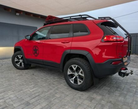 Красный Джип Чероки, объемом двигателя 3.2 л и пробегом 58 тыс. км за 23000 $, фото 5 на Automoto.ua