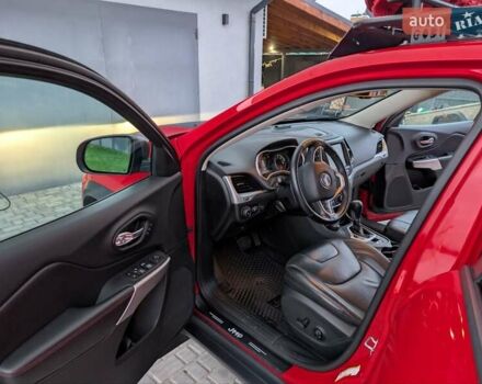 Красный Джип Чероки, объемом двигателя 3.24 л и пробегом 58 тыс. км за 22999 $, фото 1 на Automoto.ua