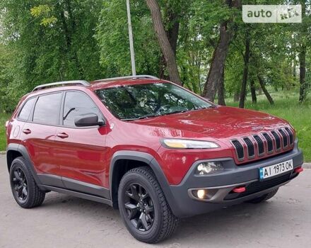 Червоний Джип Cherokee, об'ємом двигуна 3.24 л та пробігом 131 тис. км за 17000 $, фото 22 на Automoto.ua