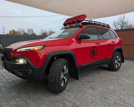 Красный Джип Чероки, объемом двигателя 3.2 л и пробегом 58 тыс. км за 23000 $, фото 2 на Automoto.ua