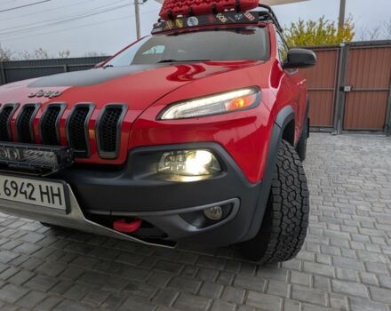 Красный Джип Чероки, объемом двигателя 3.2 л и пробегом 58 тыс. км за 23000 $, фото 6 на Automoto.ua