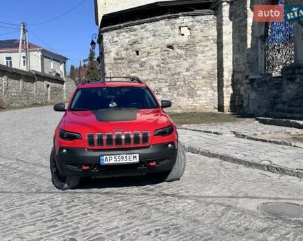 Красный Джип Чероки, объемом двигателя 1.99 л и пробегом 80 тыс. км за 26000 $, фото 5 на Automoto.ua