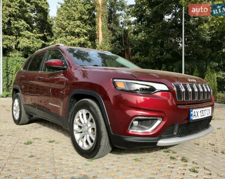 Красный Джип Чероки, объемом двигателя 2.36 л и пробегом 210 тыс. км за 14500 $, фото 7 на Automoto.ua