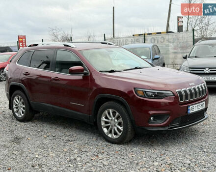Червоний Джип Cherokee, об'ємом двигуна 2.36 л та пробігом 120 тис. км за 15700 $, фото 1 на Automoto.ua