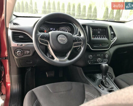 Красный Джип Чероки, объемом двигателя 2.36 л и пробегом 210 тыс. км за 14500 $, фото 21 на Automoto.ua