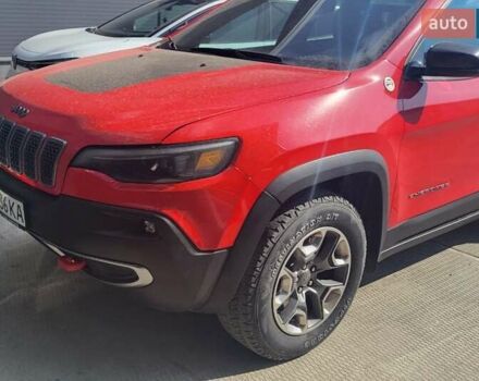 Красный Джип Чероки, объемом двигателя 3.24 л и пробегом 51 тыс. км за 18500 $, фото 7 на Automoto.ua