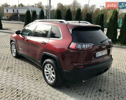 Красный Джип Чероки, объемом двигателя 2.36 л и пробегом 210 тыс. км за 14500 $, фото 14 на Automoto.ua