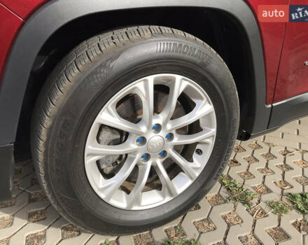 Красный Джип Чероки, объемом двигателя 2.36 л и пробегом 210 тыс. км за 14500 $, фото 17 на Automoto.ua