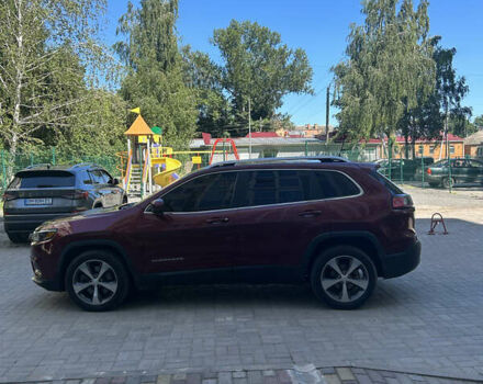 Красный Джип Чероки, объемом двигателя 2.36 л и пробегом 124 тыс. км за 17600 $, фото 4 на Automoto.ua