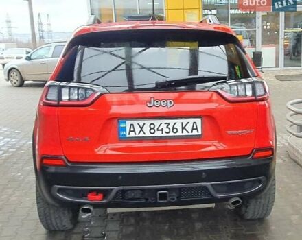 Красный Джип Чероки, объемом двигателя 3.24 л и пробегом 51 тыс. км за 18500 $, фото 4 на Automoto.ua