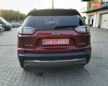 Красный Джип Чероки, объемом двигателя 3.2 л и пробегом 51 тыс. км за 19900 $, фото 4 на Automoto.ua