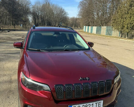Червоний Джип Cherokee, об'ємом двигуна 2.36 л та пробігом 100 тис. км за 17300 $, фото 1 на Automoto.ua