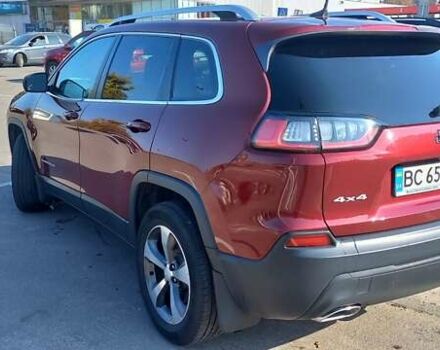 Красный Джип Чероки, объемом двигателя 3.2 л и пробегом 153 тыс. км за 16600 $, фото 1 на Automoto.ua