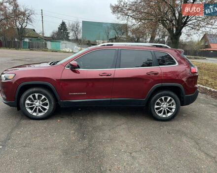 Красный Джип Чероки, объемом двигателя 2.4 л и пробегом 273 тыс. км за 12200 $, фото 4 на Automoto.ua