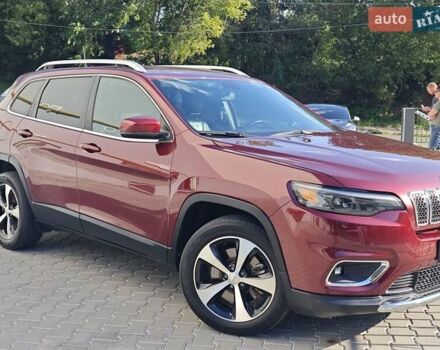 Червоний Джип Cherokee, об'ємом двигуна 2.36 л та пробігом 195 тис. км за 17000 $, фото 4 на Automoto.ua