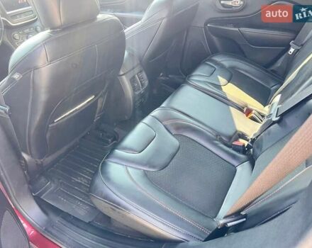 Красный Джип Чероки, объемом двигателя 3.24 л и пробегом 87 тыс. км за 19999 $, фото 4 на Automoto.ua