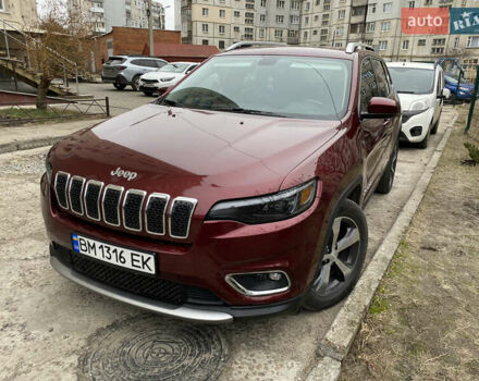 Красный Джип Чероки, объемом двигателя 2.36 л и пробегом 73 тыс. км за 15900 $, фото 2 на Automoto.ua