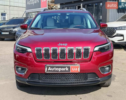 Красный Джип Чероки, объемом двигателя 3.2 л и пробегом 58 тыс. км за 19990 $, фото 1 на Automoto.ua