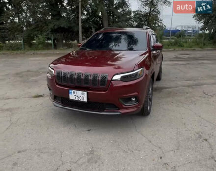 Красный Джип Чероки, объемом двигателя 2 л и пробегом 58 тыс. км за 17800 $, фото 2 на Automoto.ua